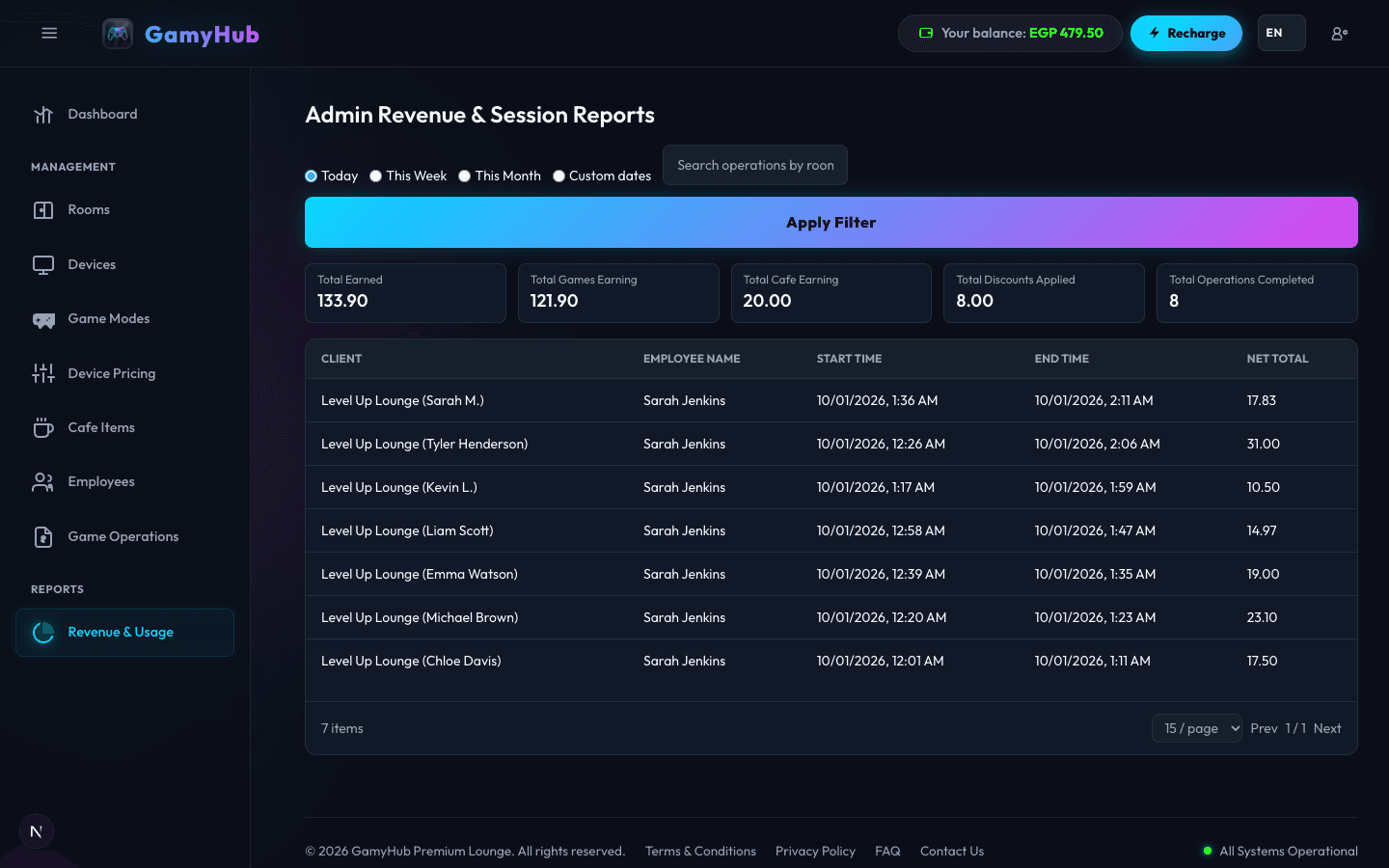 Actionable Financial Reports & Effortless Revenue Collection.